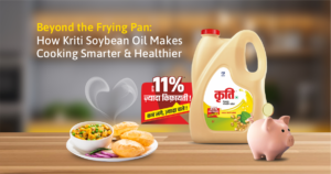Kriti Soybean Oil Makes Cooking Smarter & Healthier